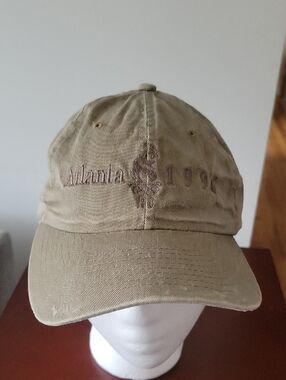 Hanes 1996 Atlanta Olympics Hat, Tan, Vintage